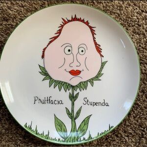 Franci Taste Setter Collection – "Pratfacia Stupenda" Decorative Plate